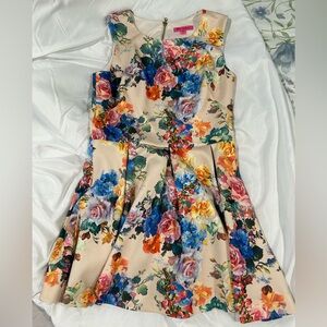 EUC Betsey Johnson Floral Dress